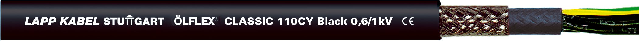 ÖLFLEX CLASSIC 110 CY BK 0,6/1kV 4G0,75