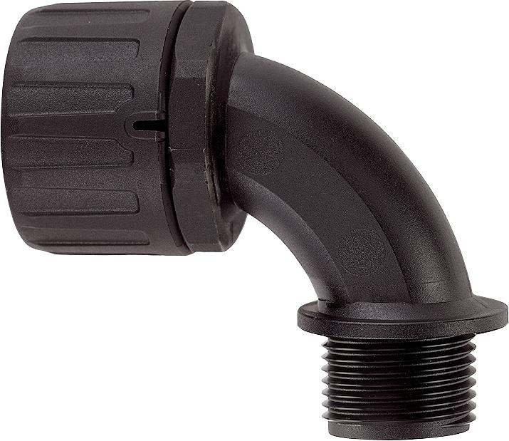 SILVYN FPAG 90° M25X1.5 / 28 BK