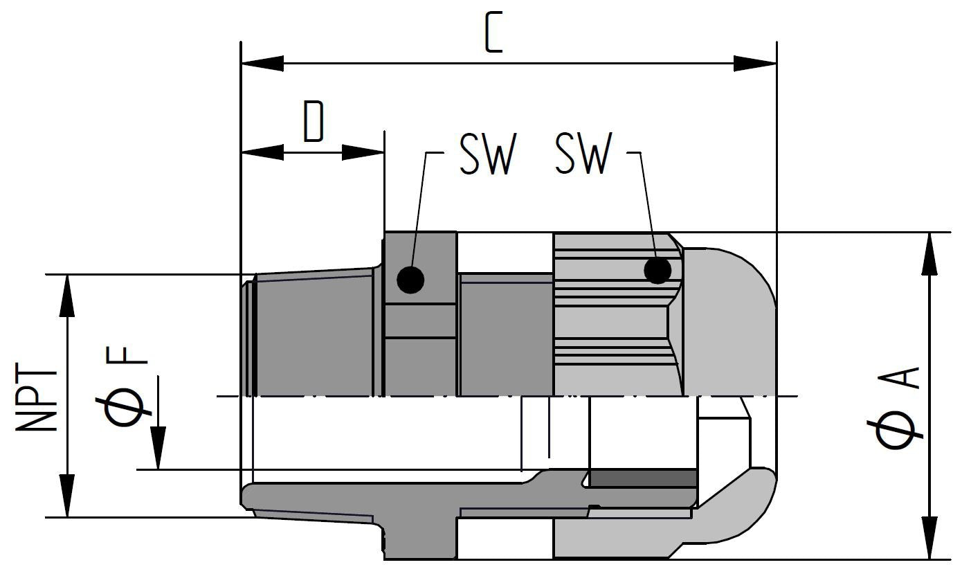 SKINTOP ST NPT 3/8 RAL 7001 SGY<p><font color="#AAAAAA"></font></p>