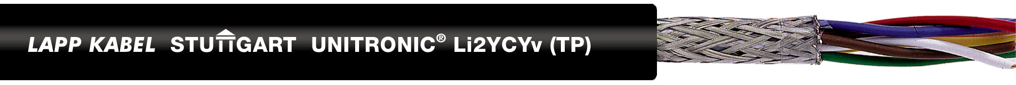 UNITRONIC Li2YCYv (TP) 4x2x0,22 - Cablu ecranat pentru transfer de date, izola?ie conductor PE, izola?ie exterioara intarita ?i perechi torsadate