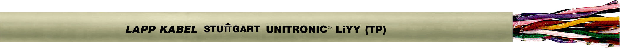 UNITRONIC LiYY (TP) 3x2x0,14 - Cablu de date cu identificare prin codul culorilor conform DIN 47100 si perechi torsadate