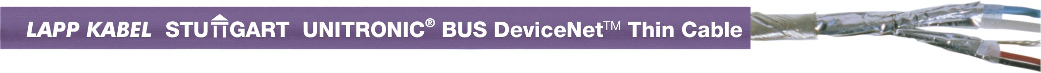 UNITRONIC BUS DN THIN Y<p><font color="#AAAAAA">Cabluri pentru magistrale de date DeviceNet, bazate pe tehnologia CAN</font></p>