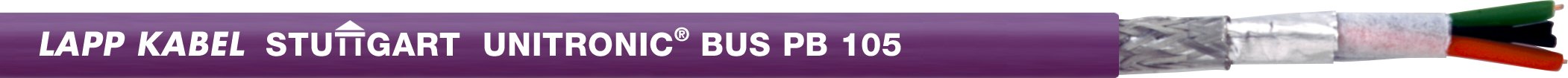UNITRONIC BUS PB 105 1X2X0,64<p><font color="#AAAAAA">Cablu PROFIBUS care poate fi utilizat în cadrul unui interval mare de temperatură, de până la +105 °C</font></p>