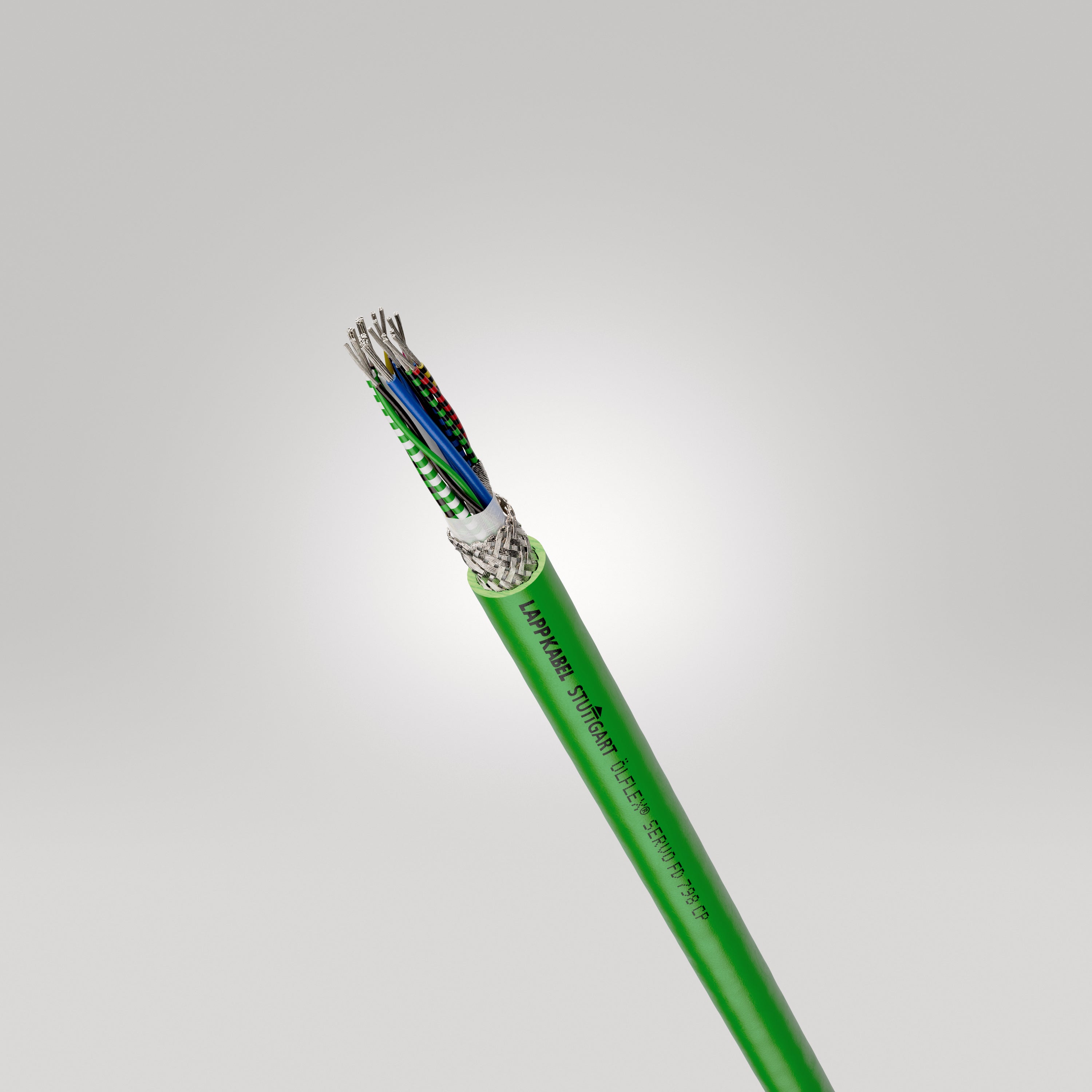 ÖLFLEX SERVO FD 798 CP (5x2x22AWG) - Servocablu ecranat cu izola?ie exterioara din PUR pentru encodere, aplicatii tip lant portcablu cu parametrii dinamici foarte mari, certificat pentru America de Nord