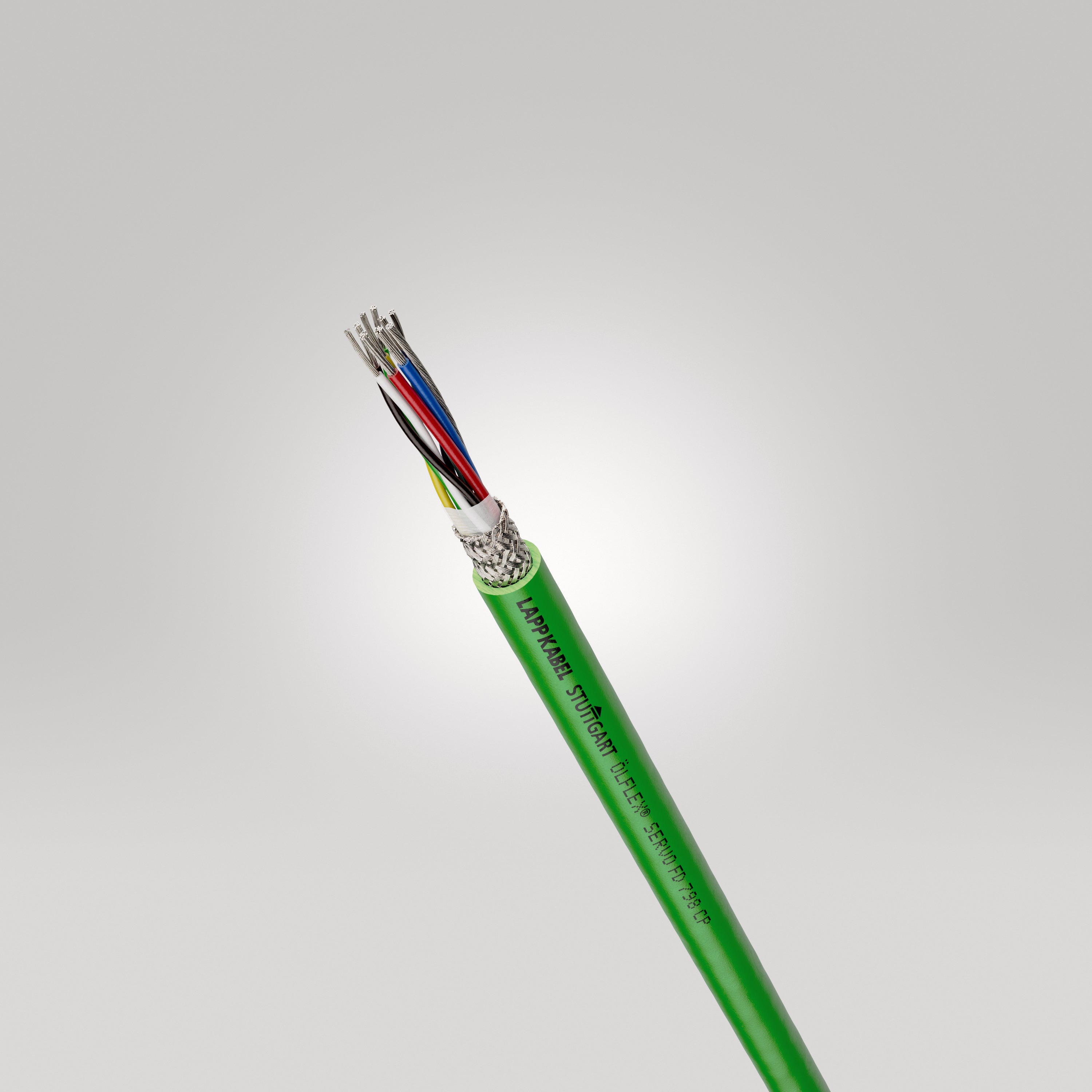 ÖLFLEX SERVO FD 798CP (5x2x0,18+6x0,5) - Servocablu ecranat cu izola?ie exterioara din PUR pentru encodere, aplicatii tip lant portcablu cu parametrii dinamici foarte mari, certificat pentru America de Nord