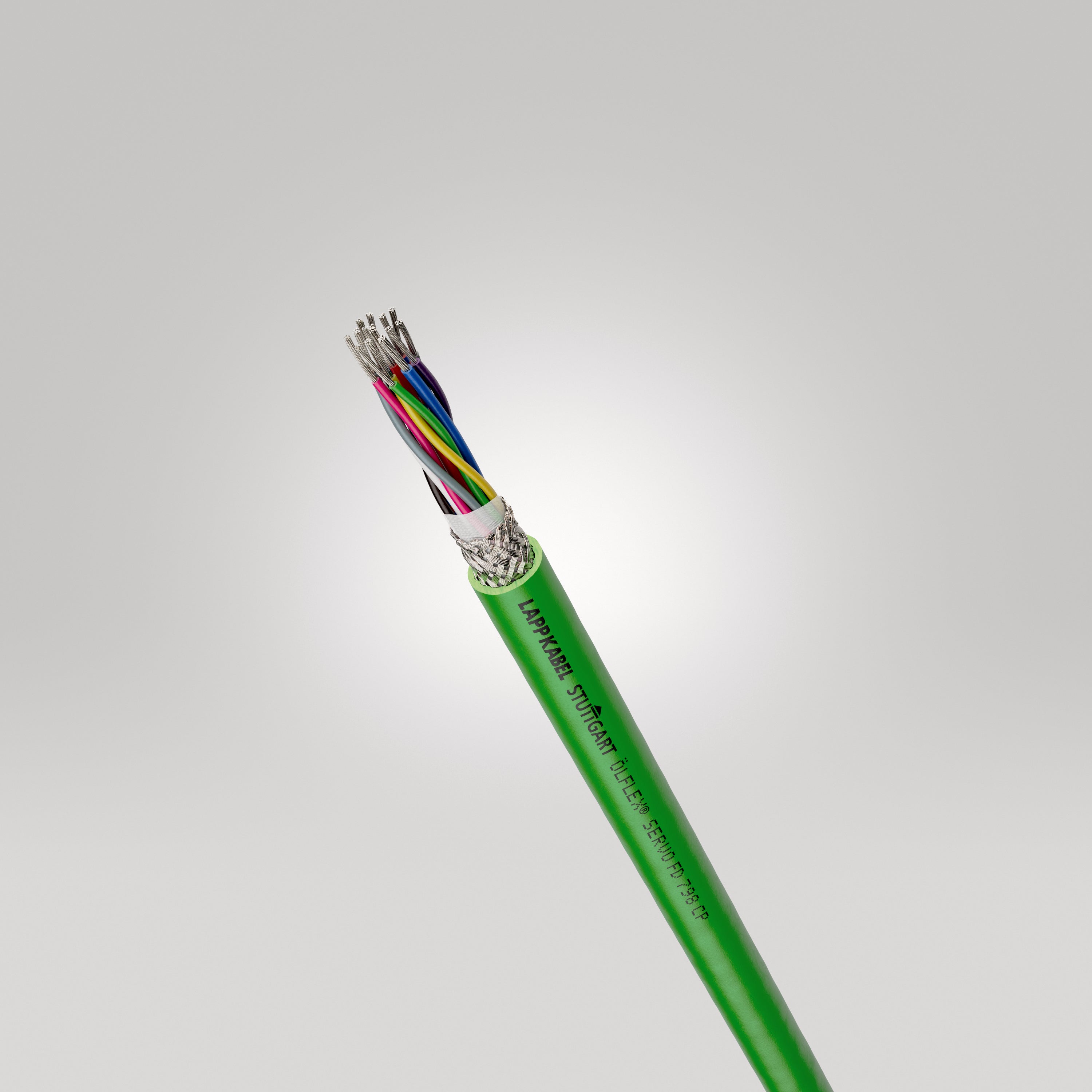 ÖLFLEX SERVO FD 798 CP (5x2x0,25) - Servocablu ecranat cu izola?ie exterioara din PUR pentru encodere, aplicatii tip lant portcablu cu parametrii dinamici foarte mari, certificat pentru America de Nord