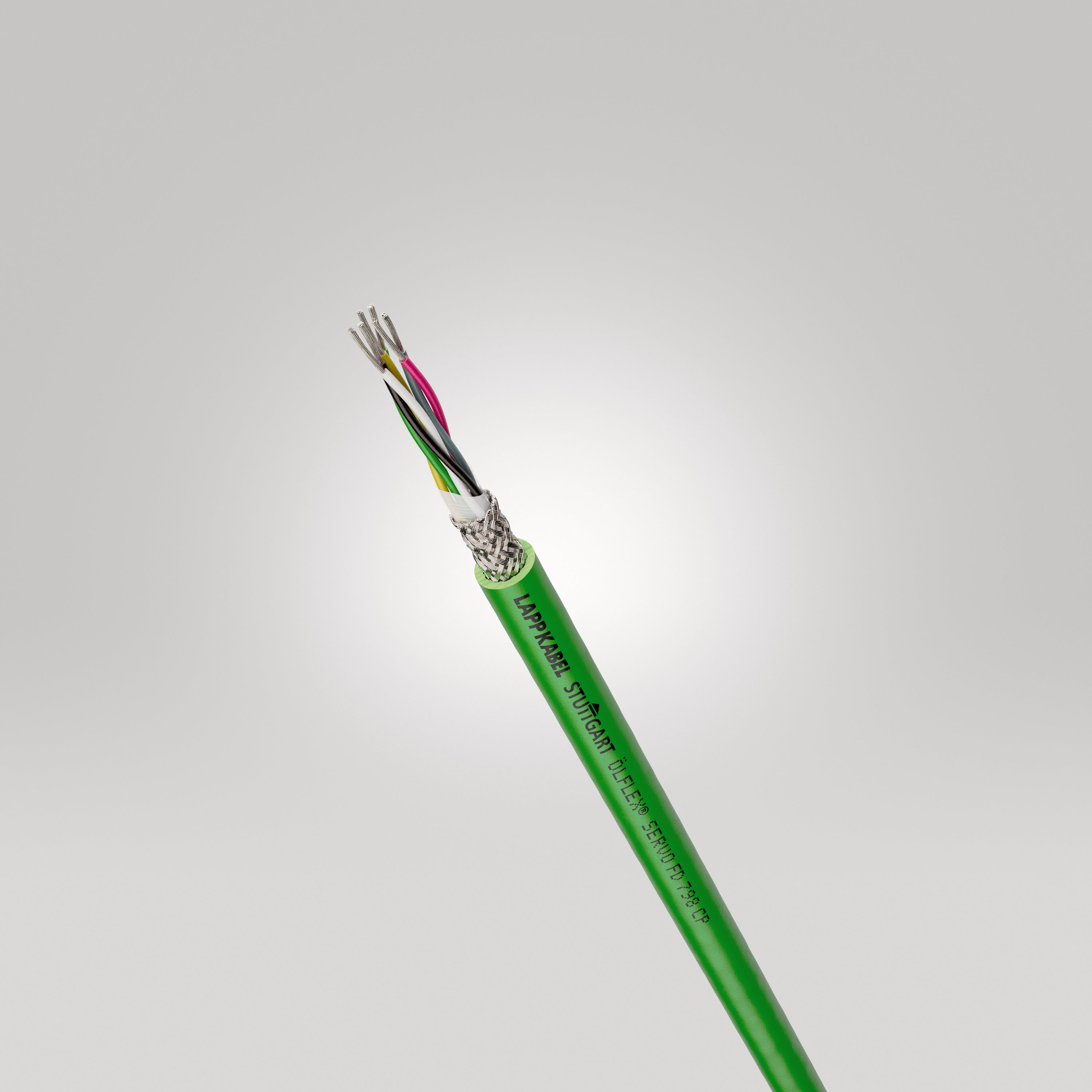 ÖLFLEX SERVO FD 798CP 3x(2x0,14)+(3x0,14 - Servocablu ecranat cu izola?ie exterioara din PUR pentru encodere, aplicatii tip lant portcablu cu parametrii dinamici foarte mari, certificat pentru America de Nord