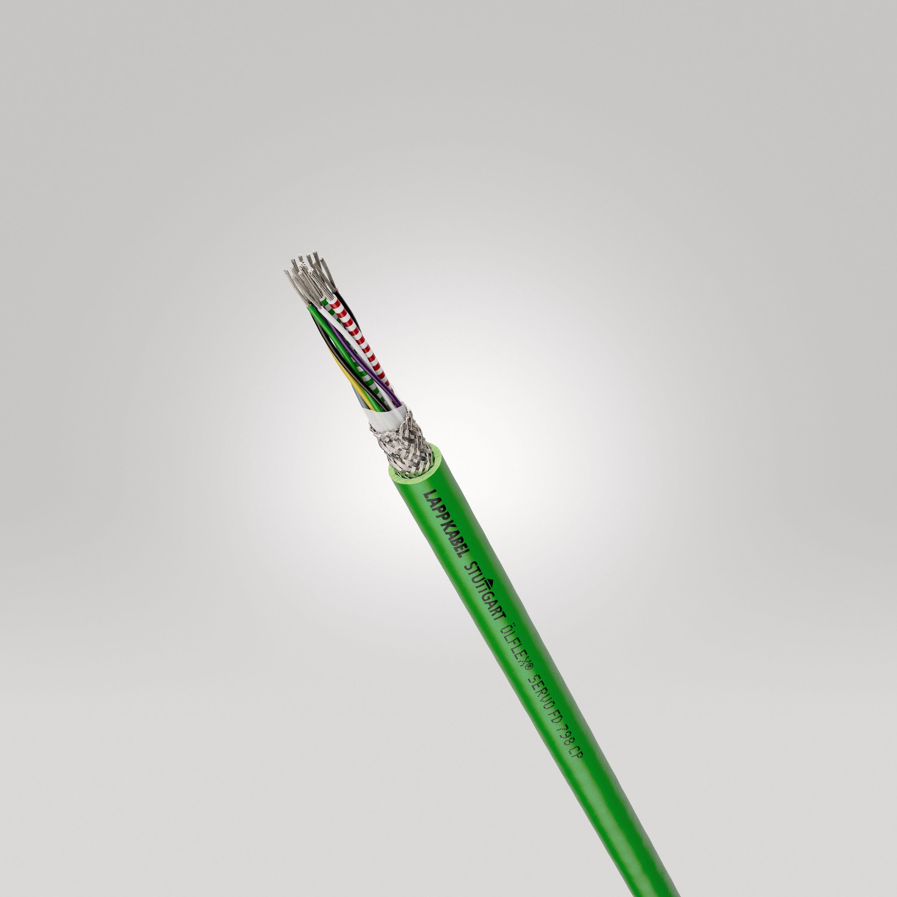 ÖLFLEX SERVO FD 798CP (3x2x24AWG) - Servocablu ecranat cu izola?ie exterioara din PUR pentru encodere, aplicatii tip lant portcablu cu parametrii dinamici foarte mari, certificat pentru America de Nord