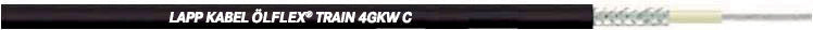ÖLFLEX TRAIN 4GKW C 1x150 BK