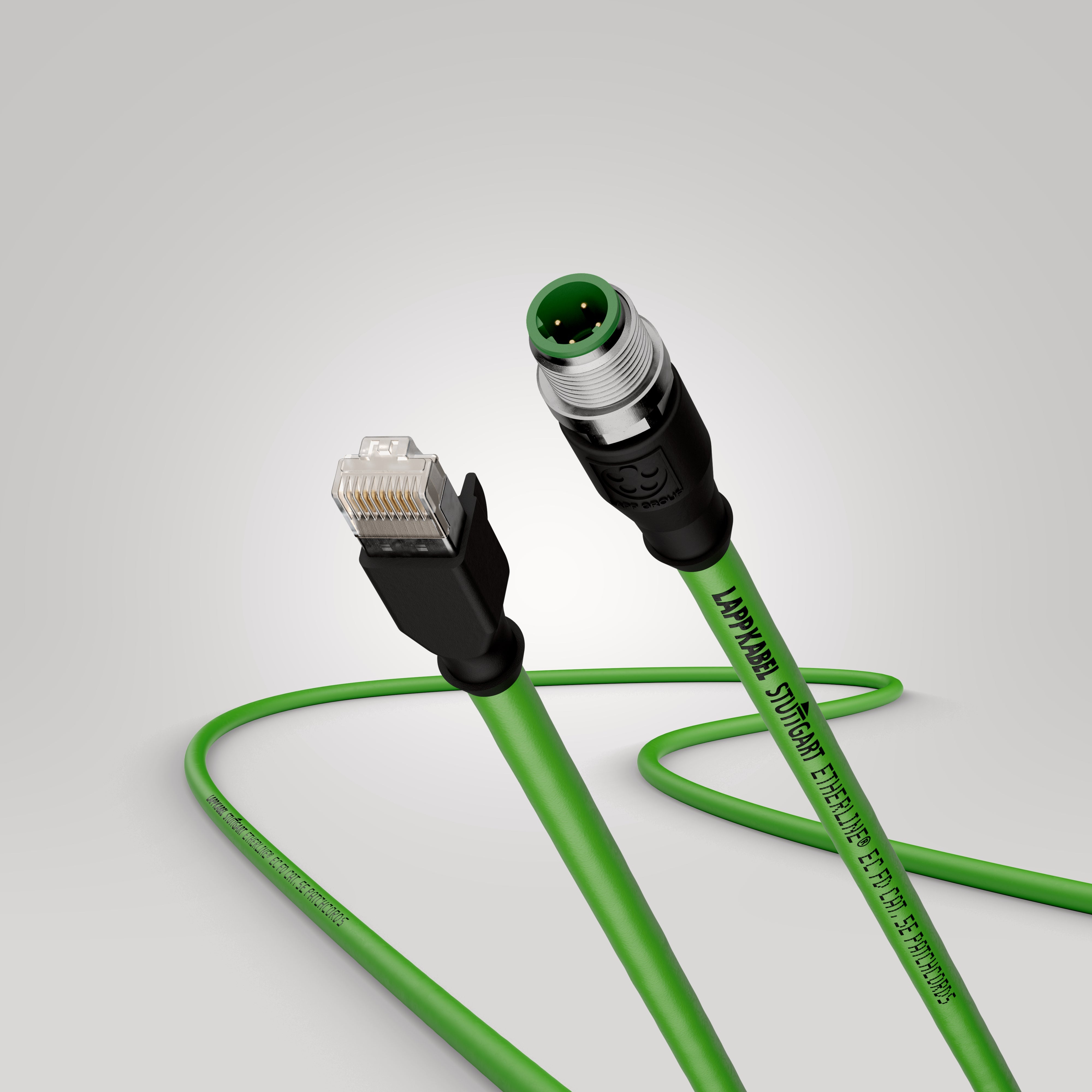 IE-EC-5-M12D-S-1-P-2-26-FD-RJ45 - Industrial Ethernet EC Patchcord M12/RJ45