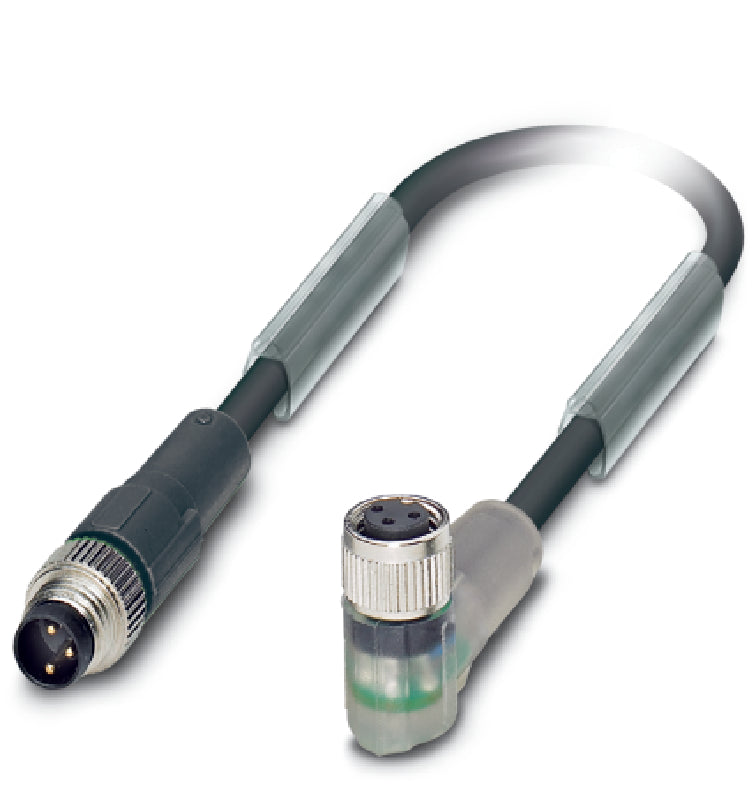 AB-C3-M8MS-0,3PUR-M8FA-2L - Cablu cu conectori M8 fisa si priza