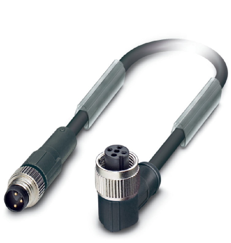 AB-C3-M8MS-2,0PUR-M12FA - Fisa M8 si priza M12