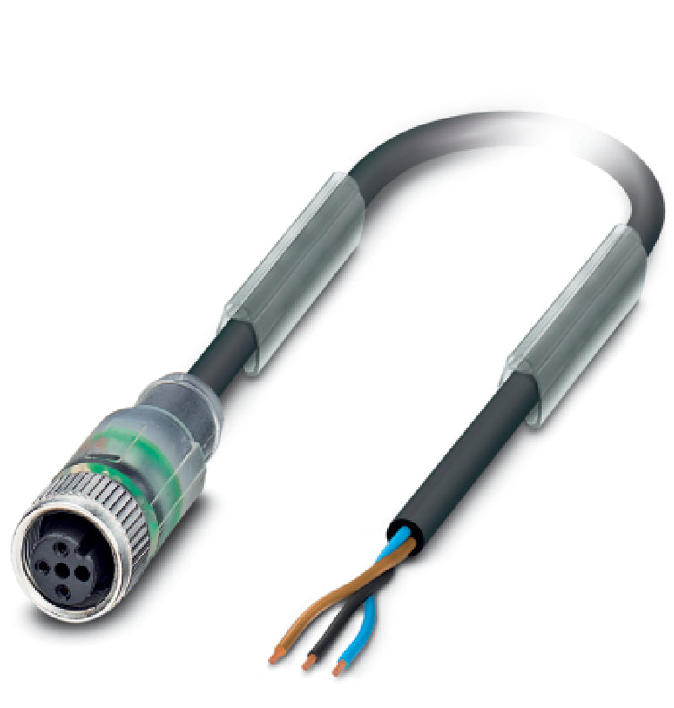 AB-C3-2,0PUR-M12FS-2L - Conector M12 fisa sau priza si un capat liber