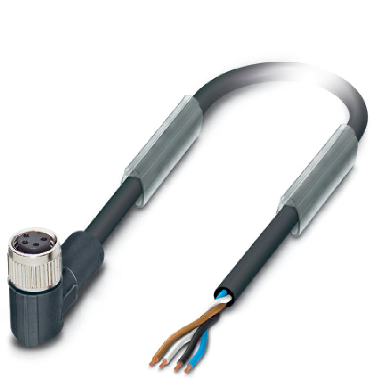 AB-C4-5,0PUR-M8FA - Conector M8 fisa sau priza si un capat liber