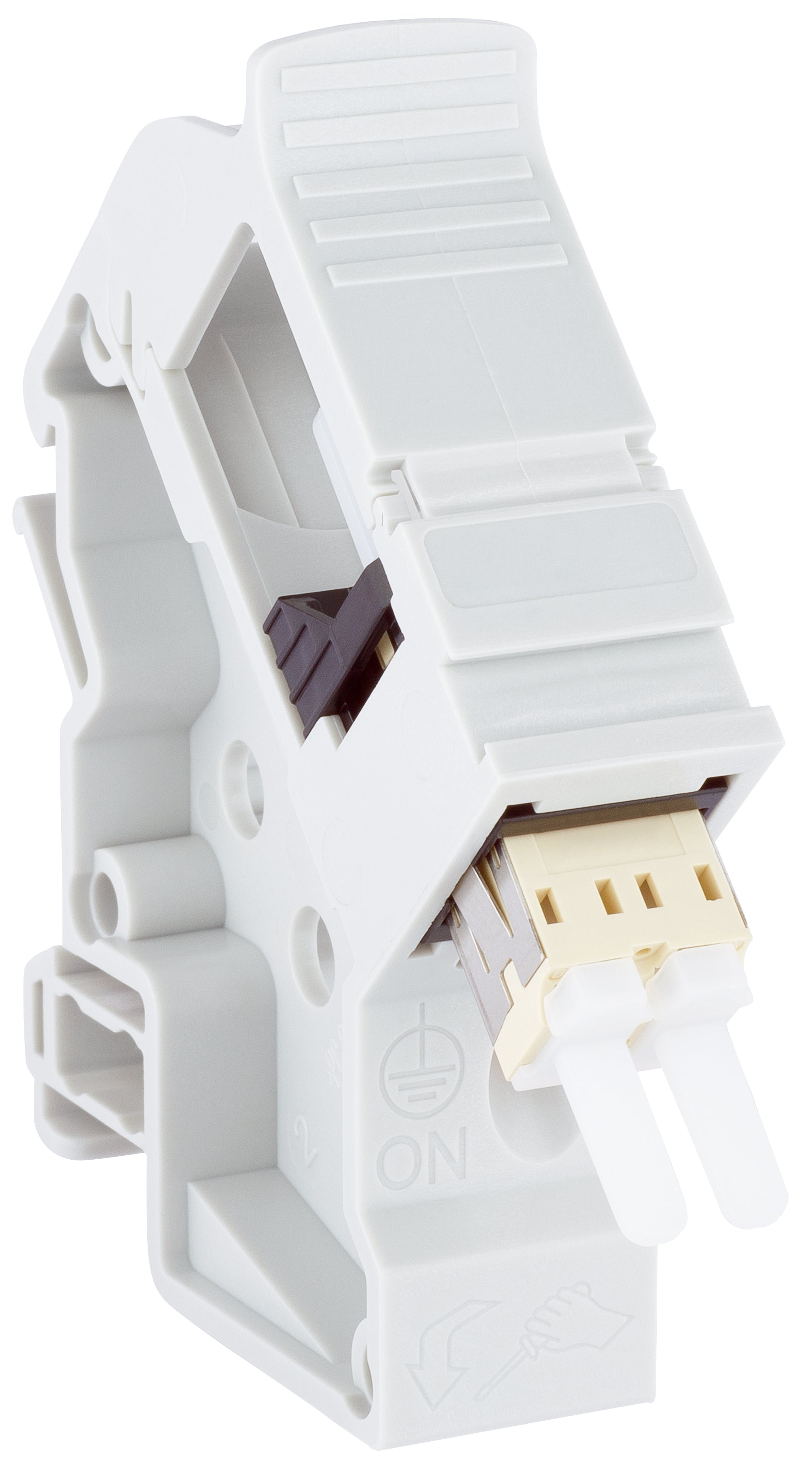 EPIC DATA TS GOF SC-RJ SM - Adaptor fibra optica pentru ?ina DIN