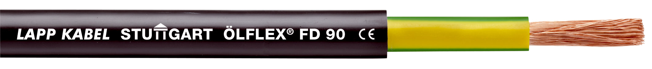 ÖLFLEX FD 90 1G150 - Conductor super flexibil cu izolatie de PVC în doua straturi, certificat pentru America de Nord