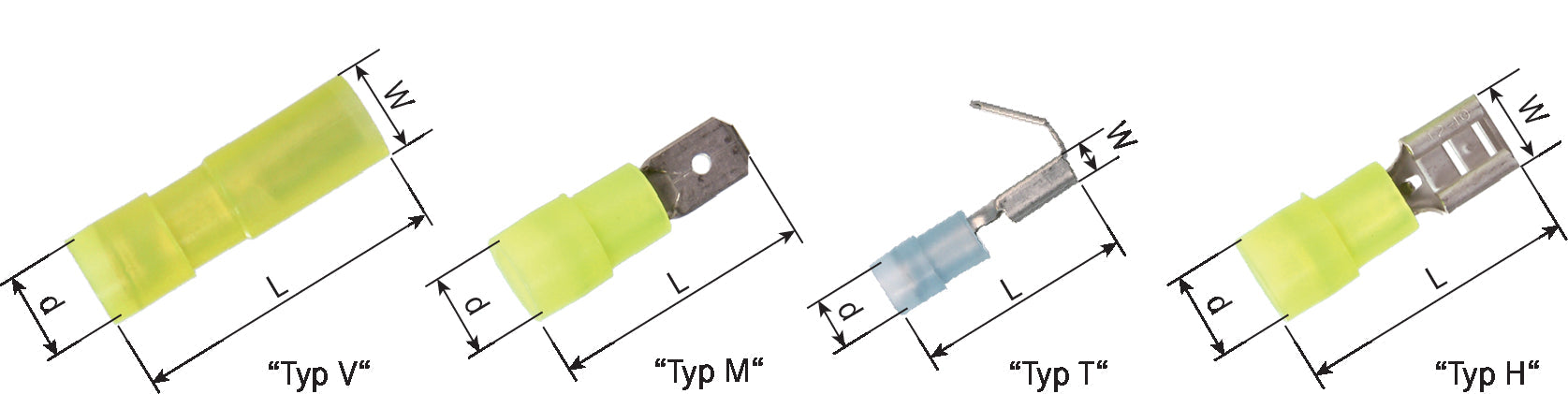 BLADE RECEPTACLES L-RB 48 V