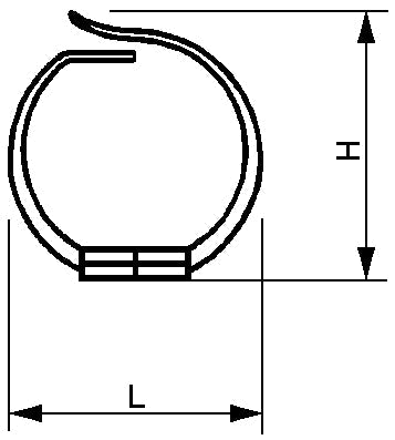 FLEXIBLE TRUNKING GMF HF-20 GY