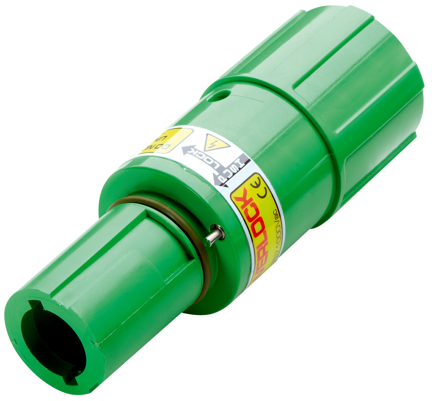 EPIC POWERLOCK F6 S PE/GN M40 (1) - Conector monopolar pentru distributie mobila, motoare si generatoare