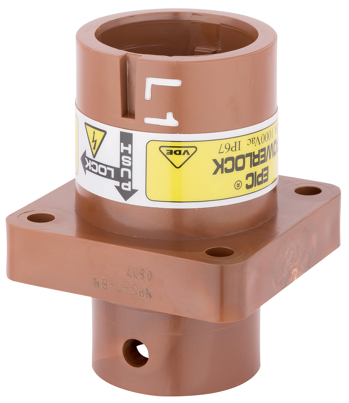 EPIC POWERLOCK A6 S L1/RD QP M12 (1) - Conector monopolar pentru distributie mobila, motoare si generatoare