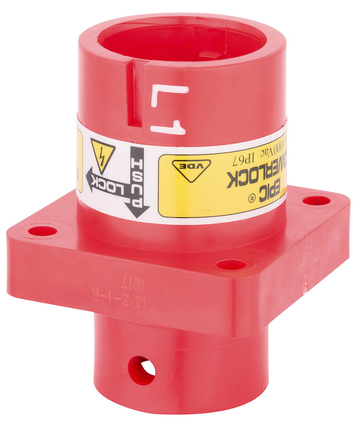 EPIC POWERLOCK A6 S L1/BN QP M12 (1) - Conector monopolar pentru distributie mobila, motoare si generatoare