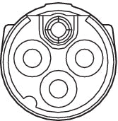 EPIC POWER M17 D6 7+PE F 3,5-11 (5) - Conectori circulari pentru servomotoare ?i surse de alimentare