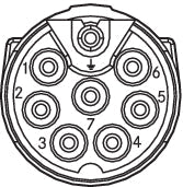 EPIC POWER M17 D6 3+PE F 3,5-11 (5) - Conectori circulari pentru servomotoare ?i surse de alimentare