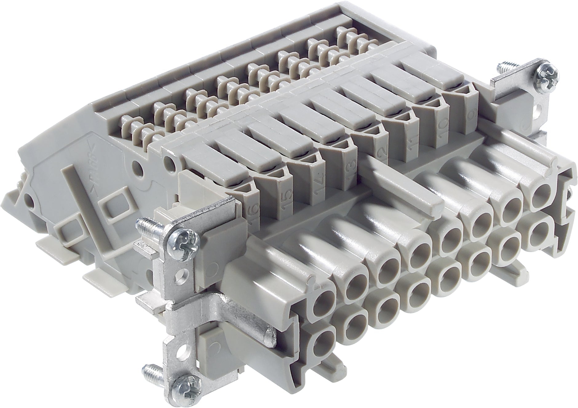 EPIC TB-H-BE 16 BRE - Potrivit pentru o cablare ordonata in dulapurile electrice.Asamblat într-o carcasa cu montare pe tablou