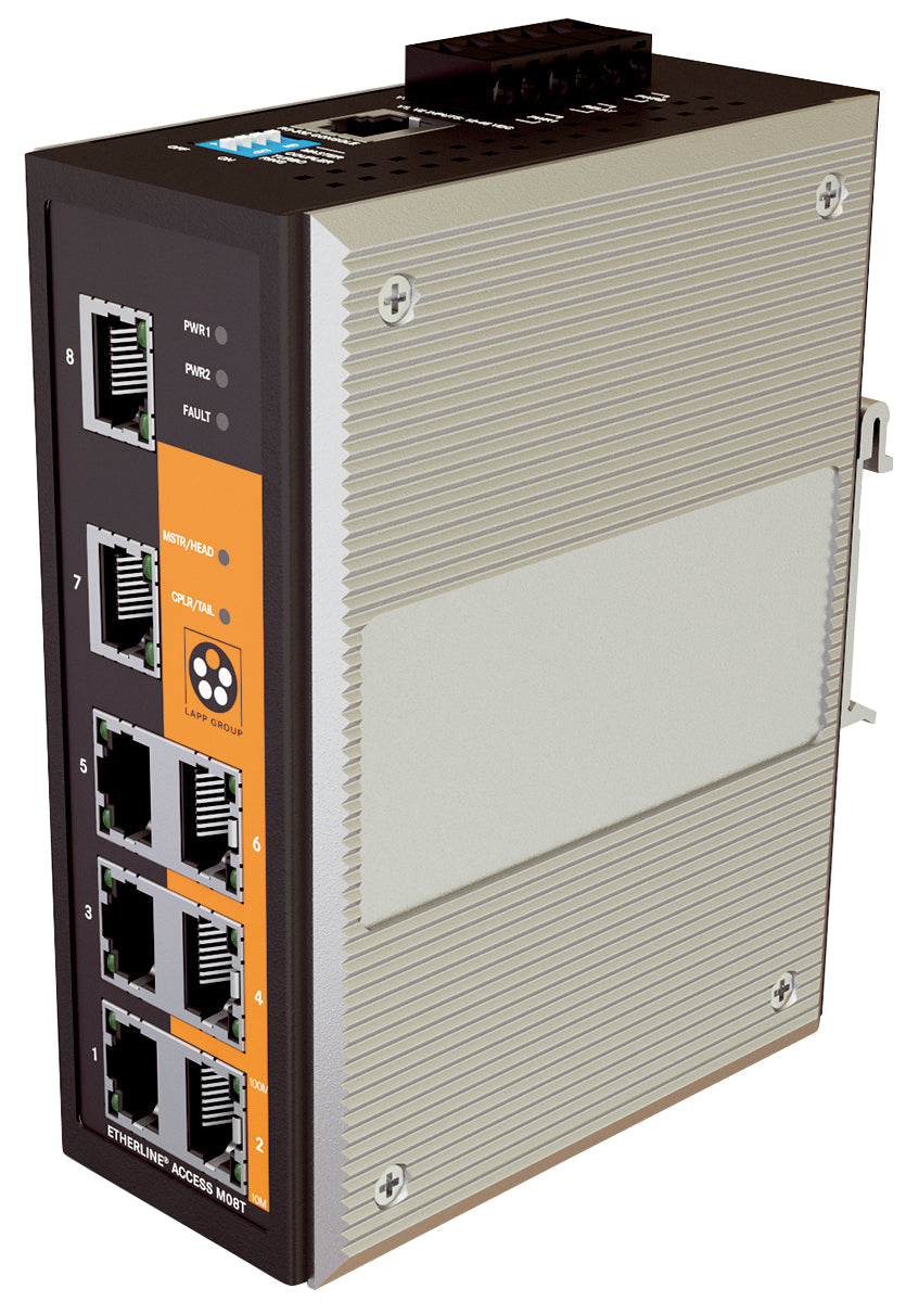ETHERLINE ACCESS M08T02GSFP<p><font color="#AAAAAA">Switch-uri Ethernet industriale gestionate</font></p>