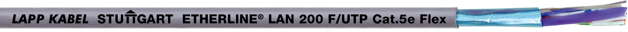 UNITRONIC LAN 200 F/UTP Cat.5e FLEX<p><font color="#AAAAAA">Cablu de date pentru aplicații  patch cable</font></p>