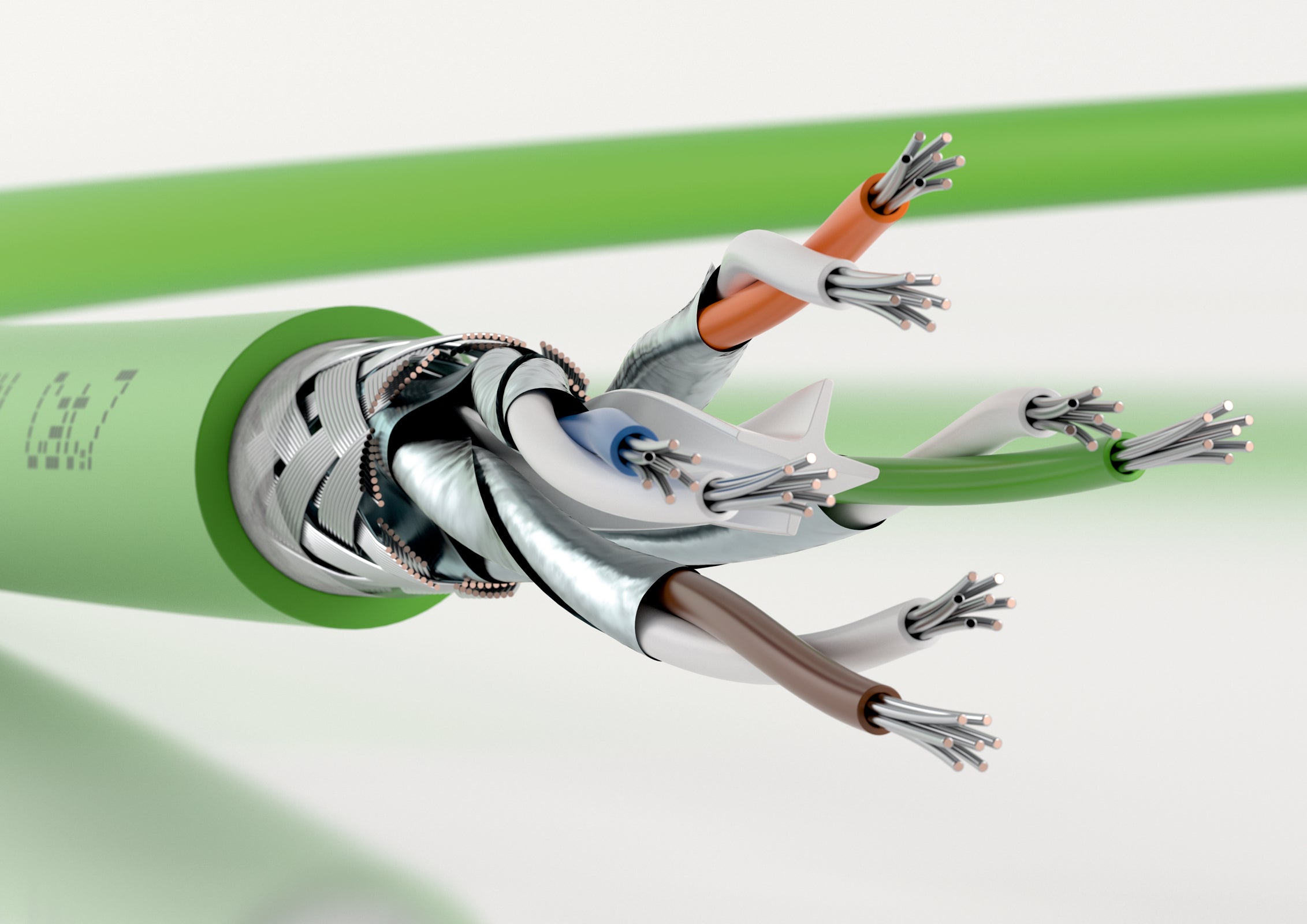 ETHERLINE TORSION Cat.7 - Aplica?ii foarte flexibile