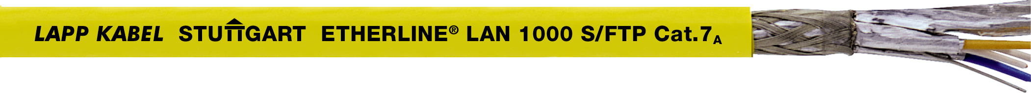 ETHERLINE LAN 1000 Cat.7A 2x(4x2x23AWG)<p><font color="#AAAAAA">Cablu de date aparinând categoriei 7A, clasa FA - testat pâna la o valoare de 1000 MHz</font></p>