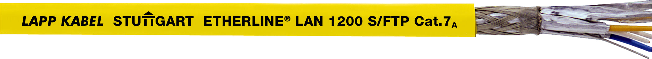 ETHERLINE LAN 1200 Cat.7A 2x(4x2xAWG23) - Cablu Ethernet apar?inând categoriei 7