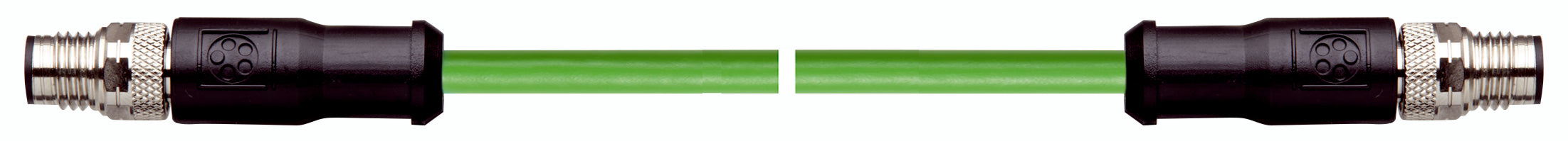 IE-EC-5-M8-S-2-P-2-26-FD-OE - Patchcord M8 pentru Ethernet Industrial EC