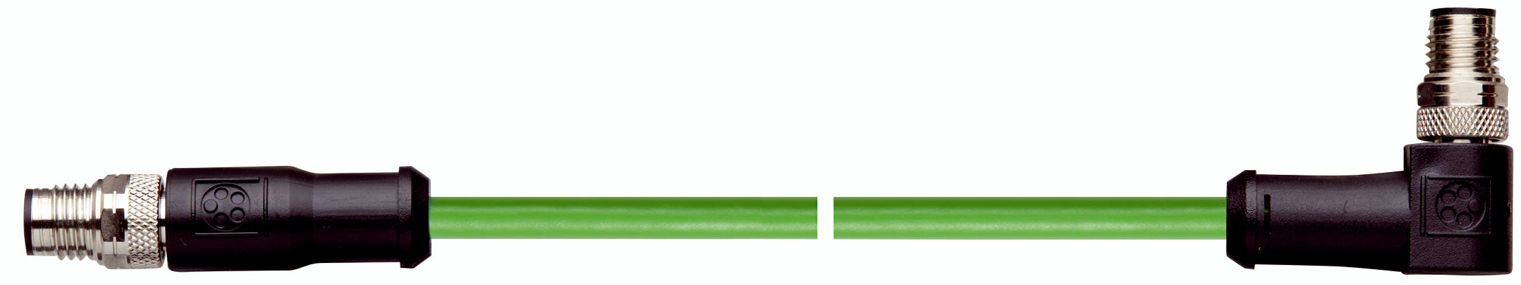 IE-EC-5-M8-A-1-P-2-26-FD-M8-S - Patchcord M8 pentru Ethernet Industrial EC