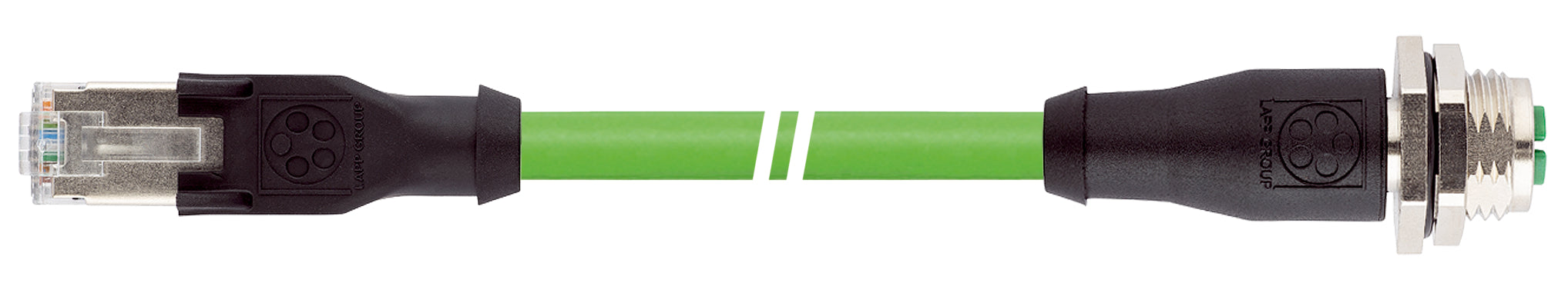 IE-6A-M12XF-S-7-P-4-26-7-M12XF-S - Cablu patch preconfec?ionat, realizat pe baza produsului nostru ETHERLINE® Cat.7 FLEX.