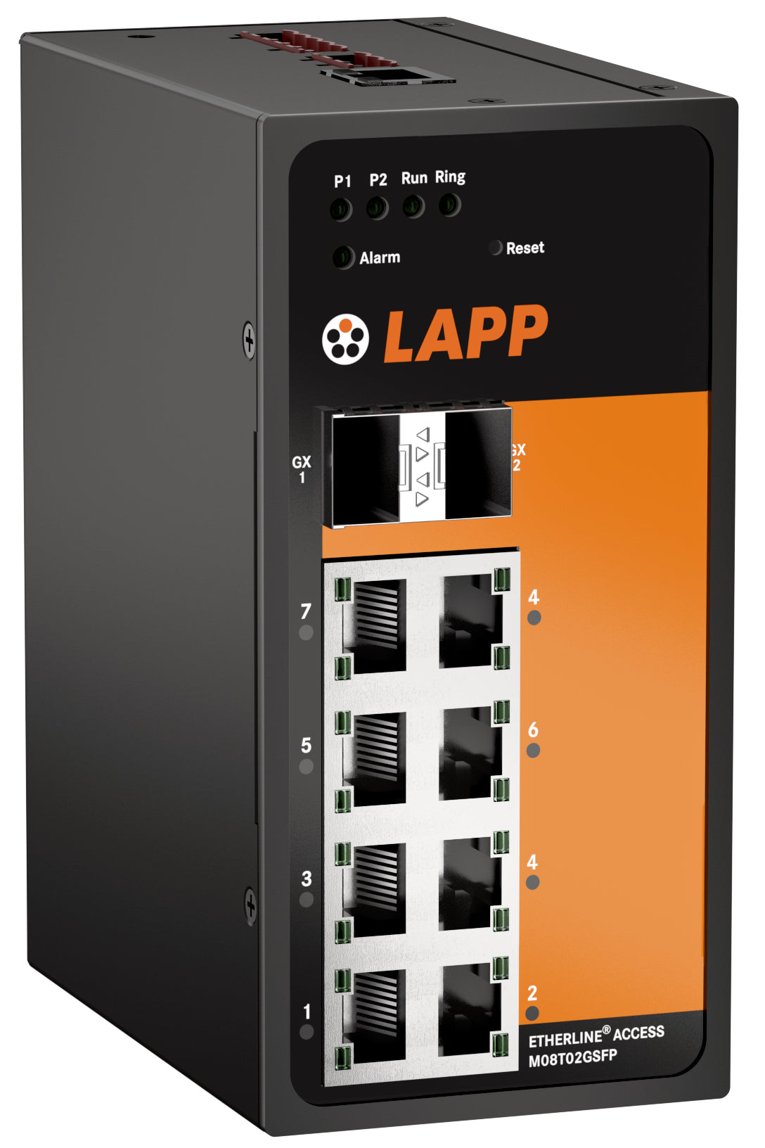 ETHERLINE ACCESS M08T02GSFP<p><font color="#AAAAAA">Switch-uri Ethernet industriale gestionate</font></p>