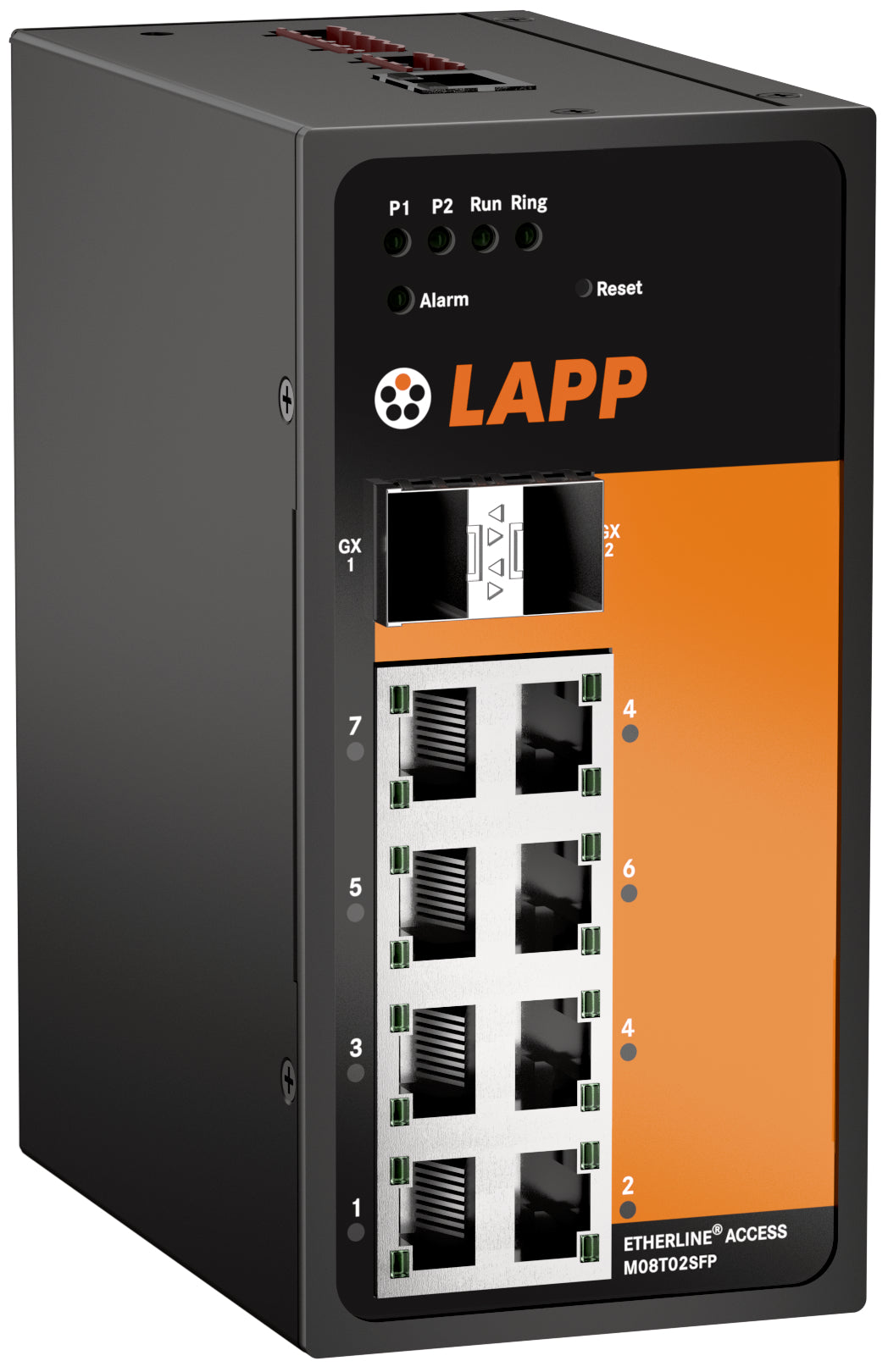 ETHERLINE ACCESS M08T02GSFP<p><font color="#AAAAAA">Switch-uri Ethernet industriale gestionate</font></p>