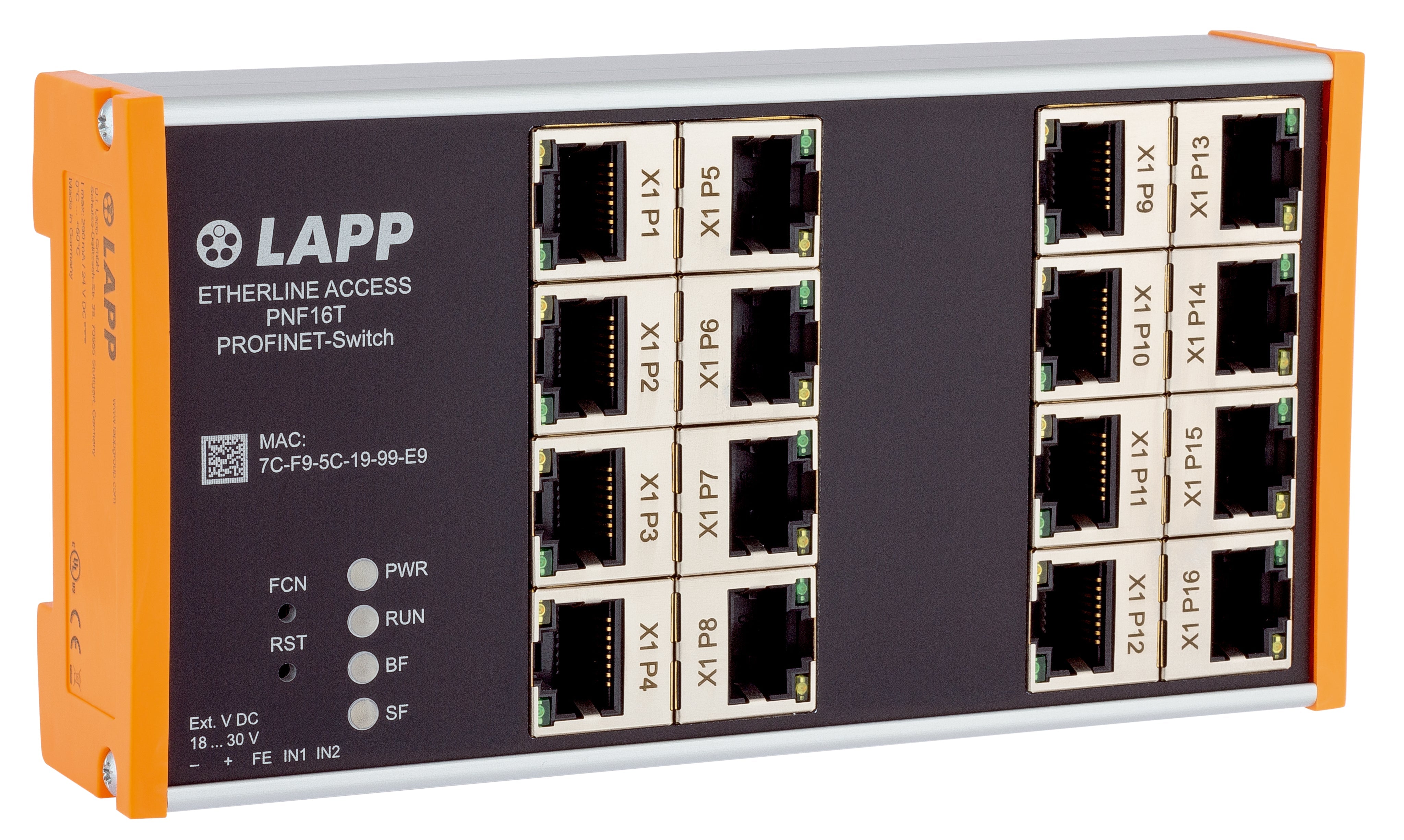 ETHERLINE ACCESS PNF16T - Switch-uri PROFINET® industriale în forma constructiva compacta