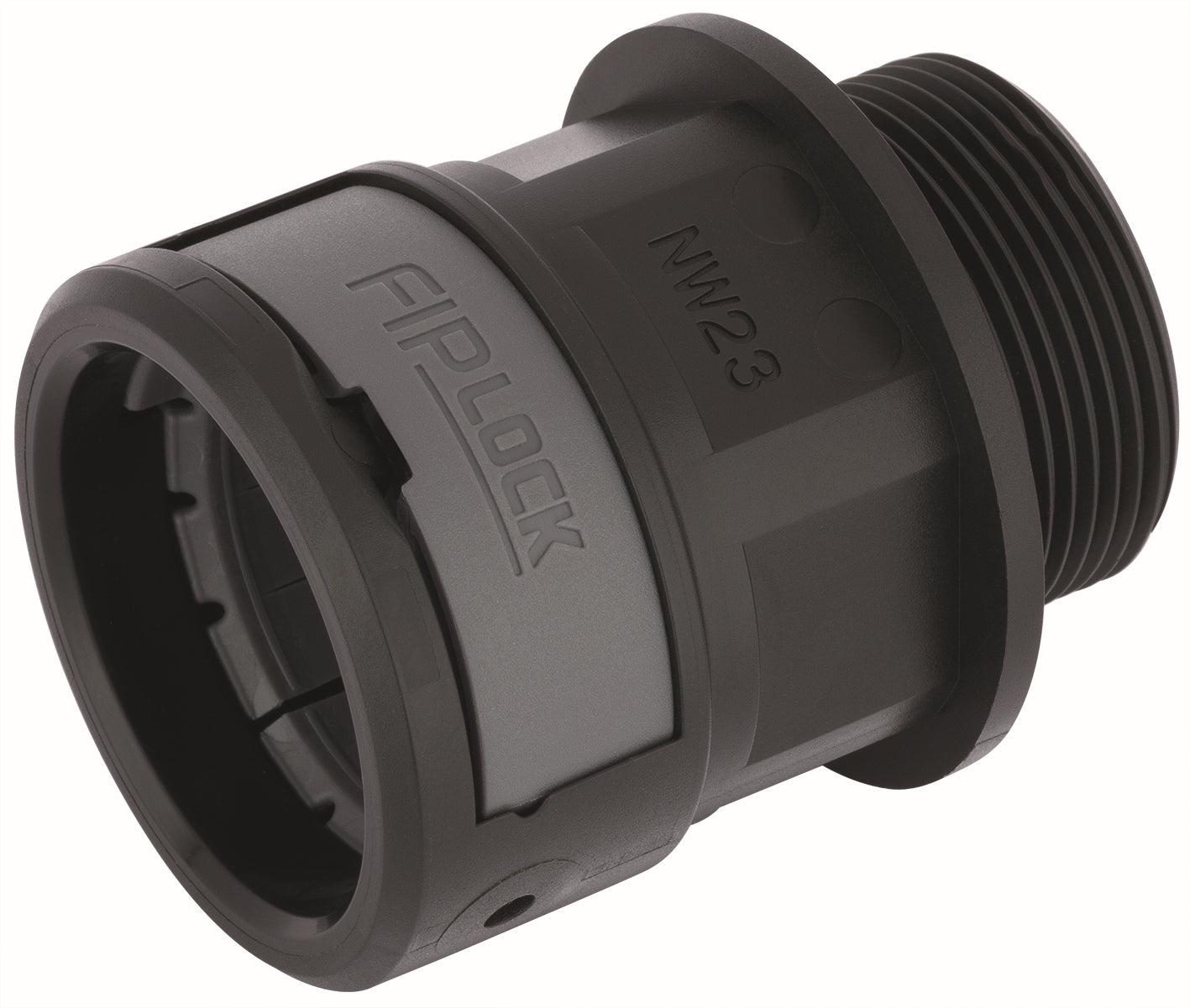 FIPLOCK ONE PG 16 / 17 BK - Sistem de piese de blocare pentru tuburi de protectie, pentru cele mai ridicate cerin?e, potrivit pentru FIPLOCK® PA6/PA12