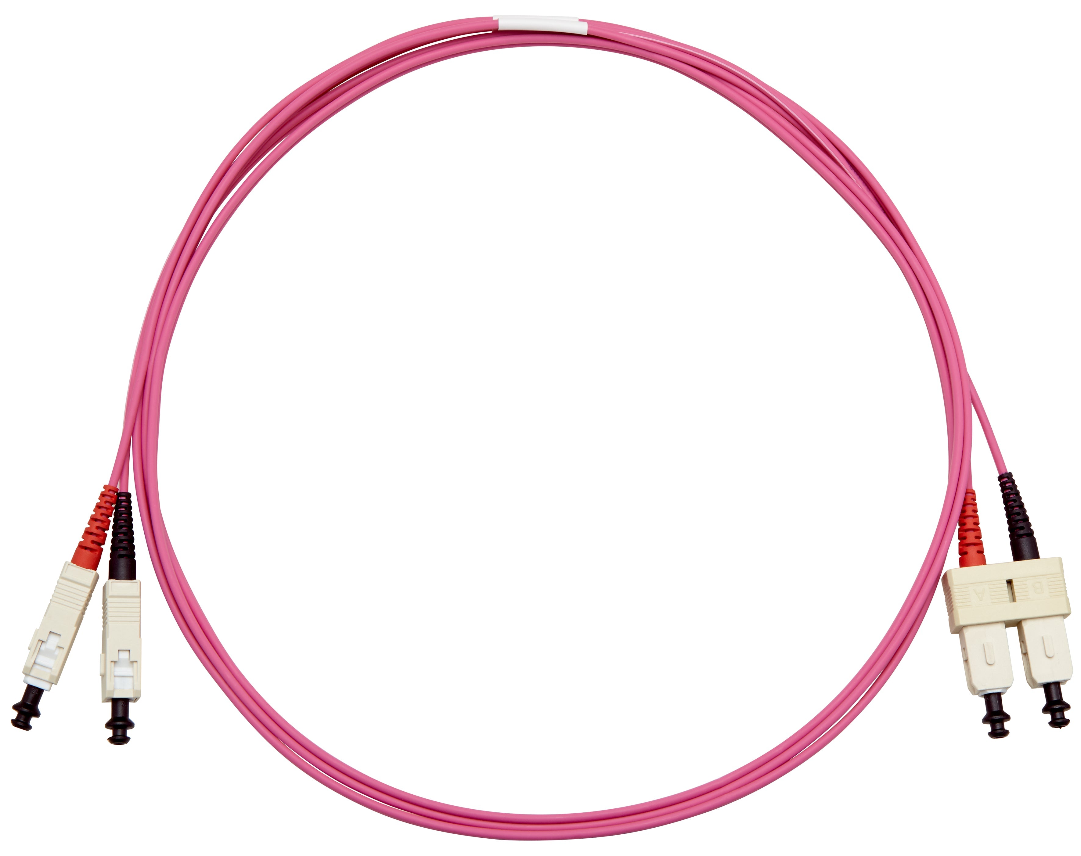 GOF Duplex Patchcord SC/SC E9 OS2, 2m - Patch cord-uri din fibra optica cu tipuri variate de conectori single-mode ?i multi-mode