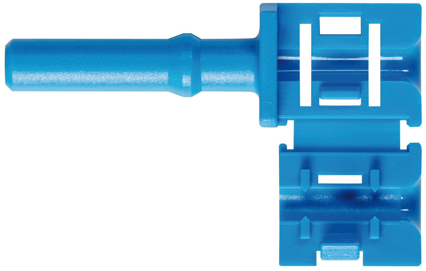 POF CONNECTOR HFBR4533 BL SIMPLEX /50PC - Conector ?i adaptoare pentru cabluri din fibra optica polimerica, tip HFBR (HFBR4501 / 4503/4506/4511/4513/4516/4531/4532/4533)