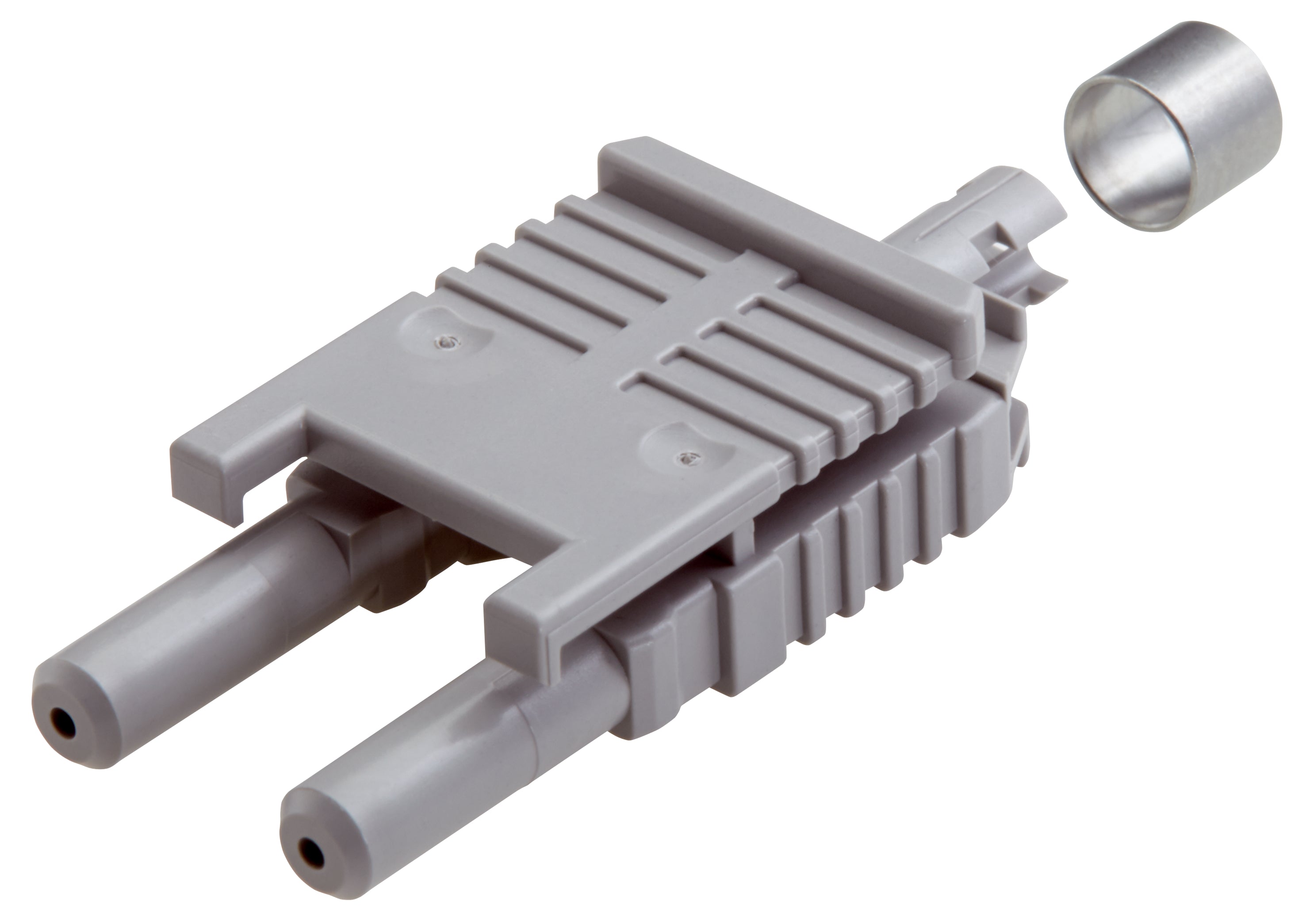 POF CONNECTOR HFBR4516 GY DUPLEX /4PC - Conector ?i adaptoare pentru cabluri din fibra optica polimerica, tip HFBR (HFBR4501 / 4503/4506/4511/4513/4516/4531/4532/4533)