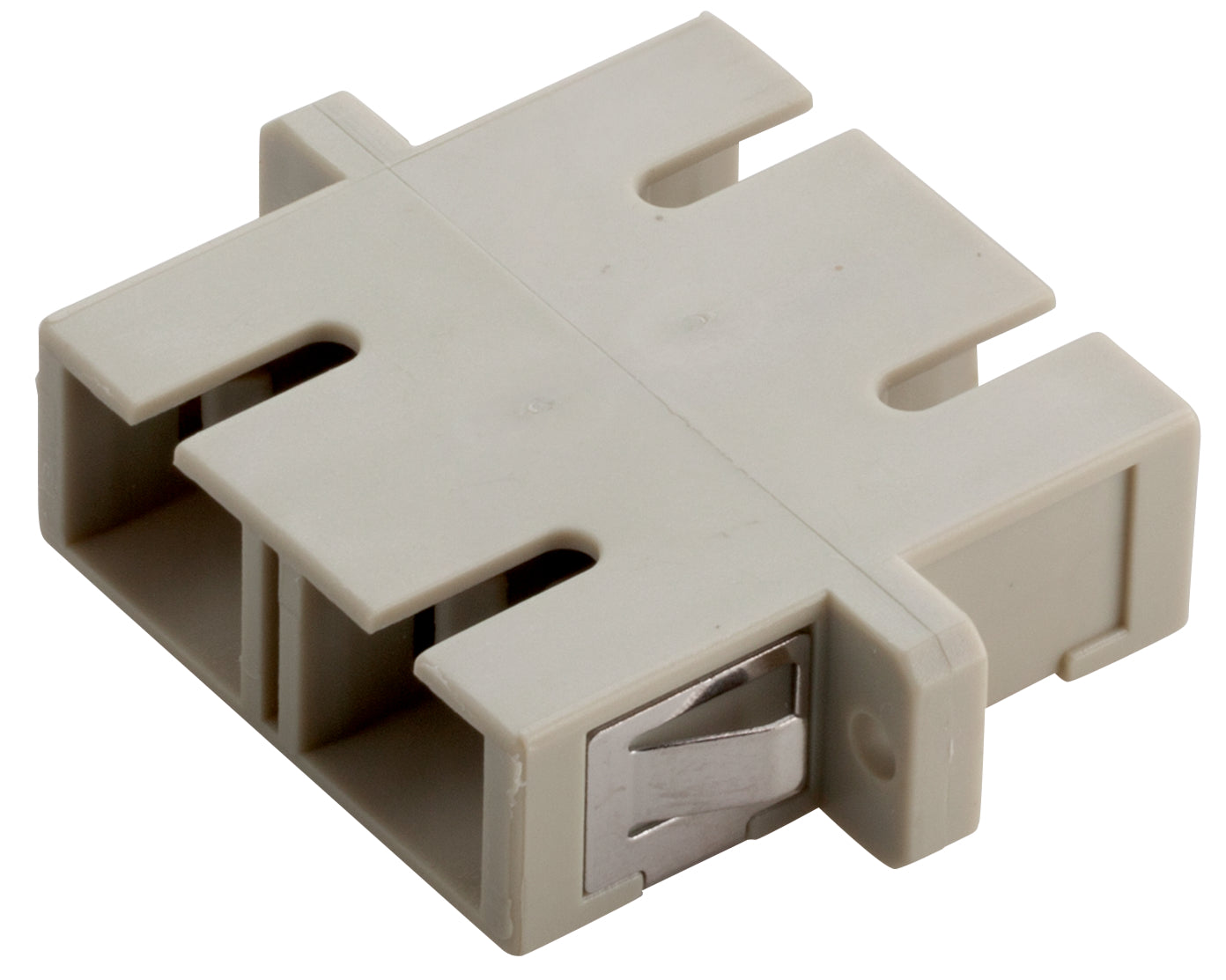 GOF Adapter Duplex LC SM APC GR /4PC - Accesorii pentru fibra optica de sticla,  adaptoare pentru conectori de tip LC, SC ?i ST