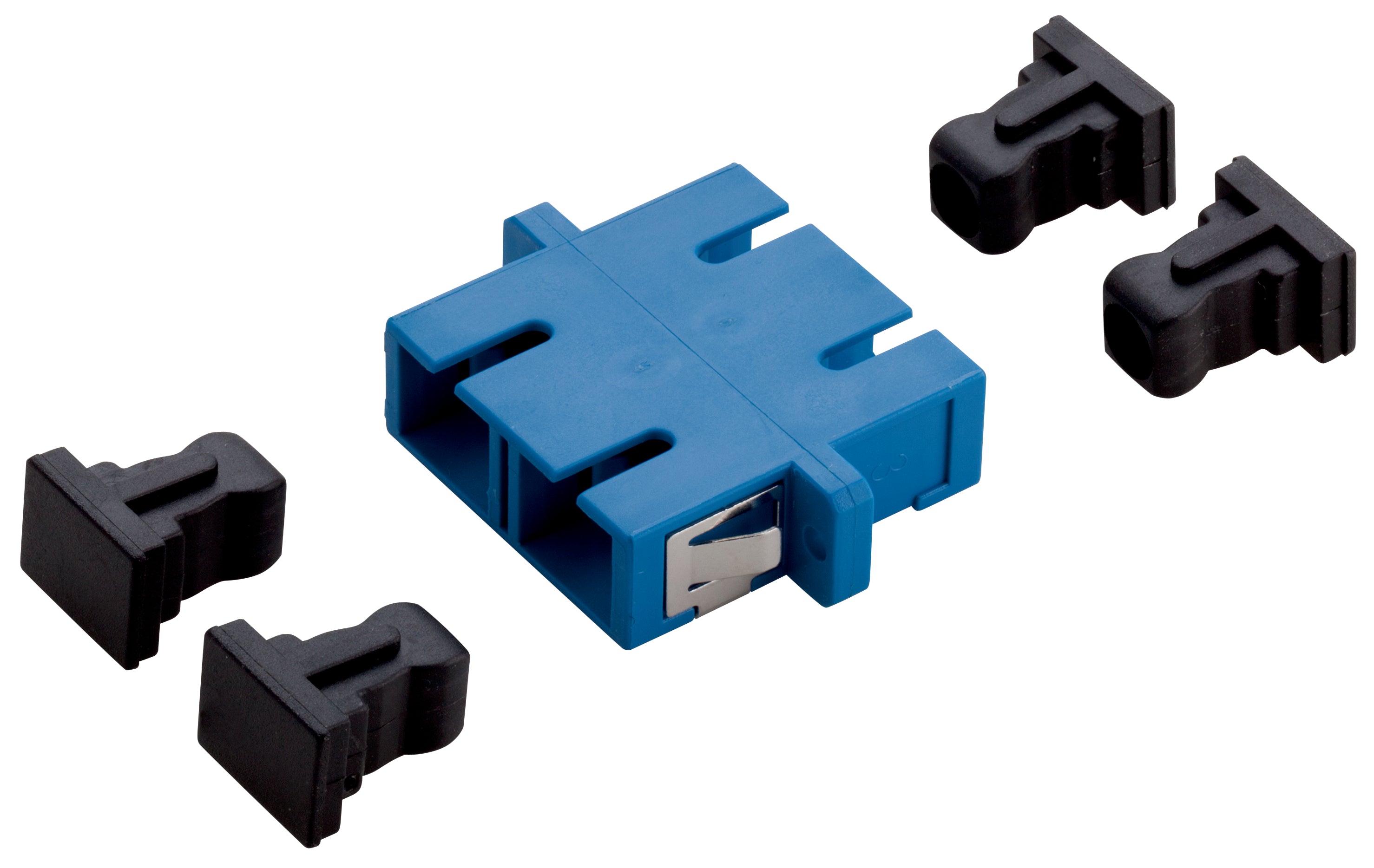 GOF Adapter ST(BFOC) Single-mode /4PC - Accesorii pentru fibra optica de sticla,  adaptoare pentru conectori de tip LC, SC ?i ST