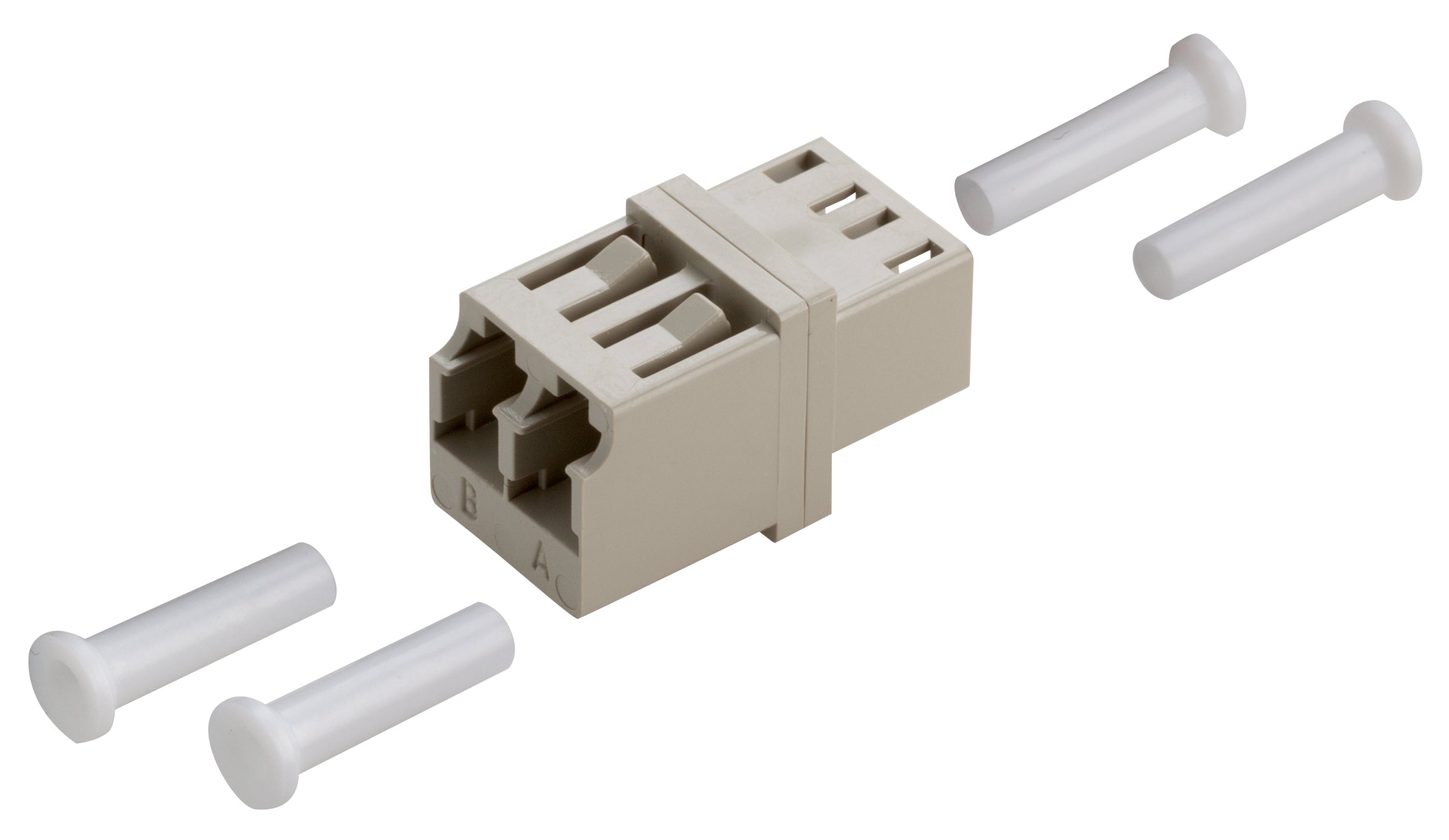 GOF Adapter ST(BFOC) Multimode /4PC - Accesorii pentru fibra optica de sticla,  adaptoare pentru conectori de tip LC, SC ?i ST