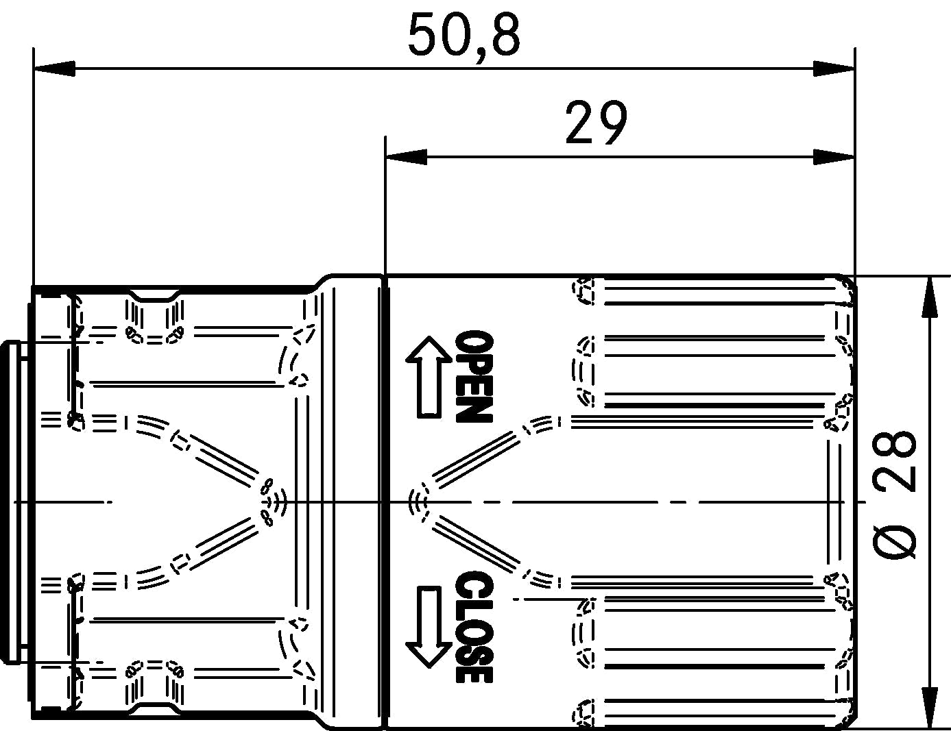 EPIC POWER LS1 A6 3+PE+4 K SF - Conectori circulari pentru servomotoare ?i surse de alimentare