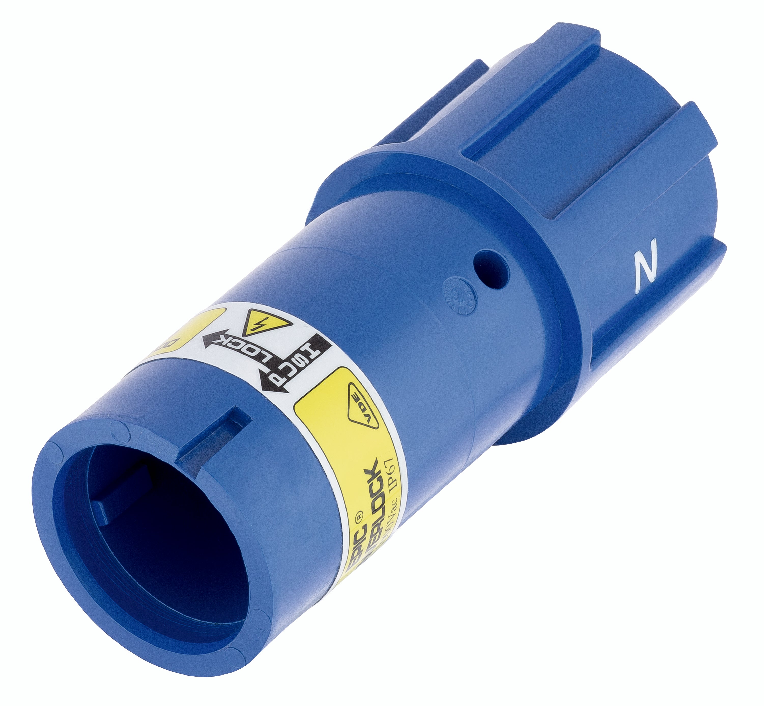 EPIC POWERLOCK D6 C N/BL M40 (1) - Conector monopolar pentru distributie mobila, motoare si generatoare