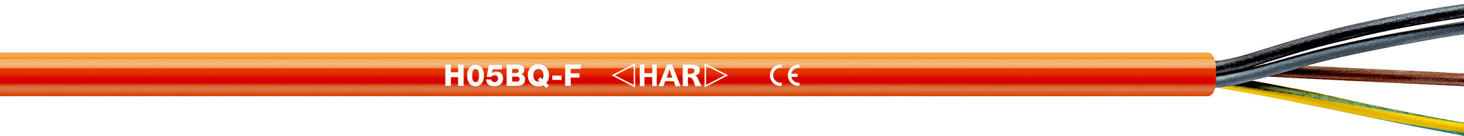 H05BQ-F 5G0,75 - Cablu de alimentare cu izola?ie exterioara din PUR, armonizat european ( HAR )