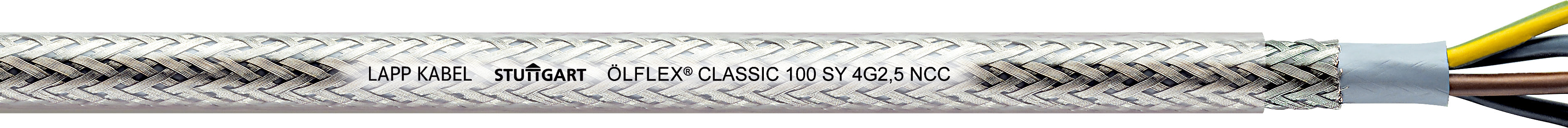 ÖLFLEX CLASSIC 100 SY 5G0,75 - Cabluri de control din PVC cu armatura din tresa de o?el, conductori colora?i